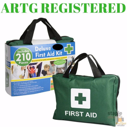 210PCS Emergency FIRST AID KIT Medical Travel Set Workplace Family Safety Office - Health & Beauty > Health & Wellbeing