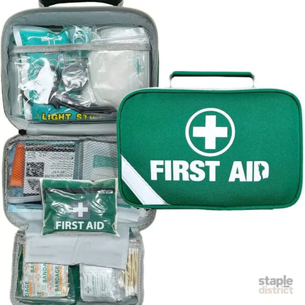 258pcs PREMIUM FIRST AID KIT Medical Travel Set Emergency Family Safety Office - Health & Beauty > Health & Wellbeing >