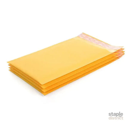 25PCS Poly Bubble Mailer Yellow Colour Multi-Size Plastic Padded Bag - 25PCS-20*21CM - Commercial > Packaging > Postage