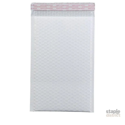 25PCS Poly Bubble Mailers Envelope Padded Bag White Cushioned Satchel 15 Sizes - 25PCS-19*27CM - Commercial > Packaging