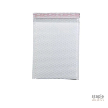 25PCS Poly Bubble Mailers Envelope Padded Bag White Cushioned Satchel 15 Sizes - 25PCS-22*26CM - Commercial > Packaging
