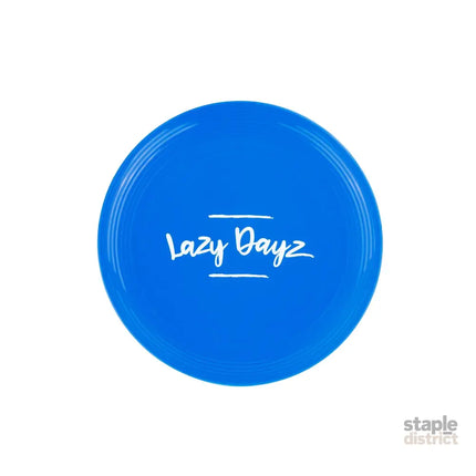 28cm Lazy Dayz Jumbo Neon Beach Frisbee - Blue - Baby & Kids > Baby & Kid’s Toys > Outdoor Play Equipment