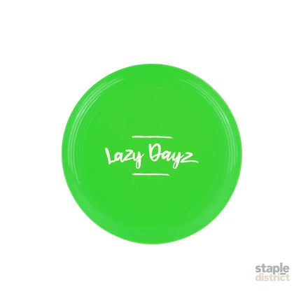 28cm Lazy Dayz Jumbo Neon Beach Frisbee - Green - Baby & Kids > Baby & Kid’s Toys > Outdoor Play Equipment