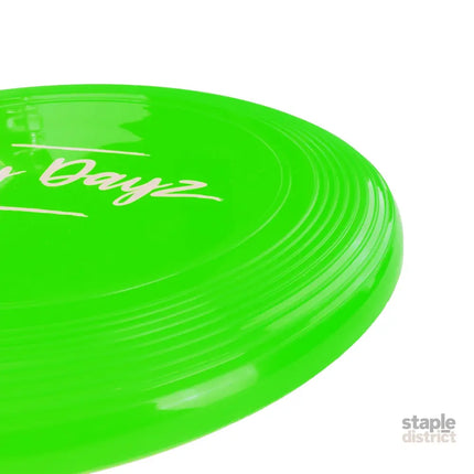 28cm Lazy Dayz Jumbo Neon Beach Frisbee - Green - Baby & Kids > Baby & Kid’s Toys > Outdoor Play Equipment