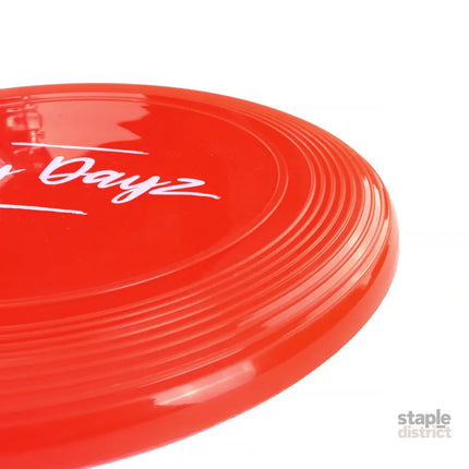28cm Lazy Dayz Jumbo Neon Beach Frisbee - Red - Baby & Kids > Baby & Kid’s Toys > Outdoor Play Equipment