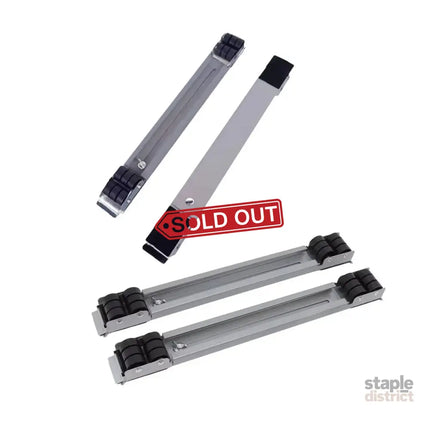 2pcs Adjustable Refrigerator Washing Machine Base Stand Movable Support Shelf - Grooved - Appliances > Washers Dryers &