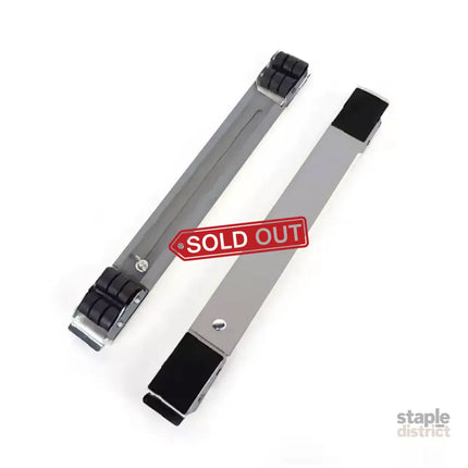 2pcs Adjustable Refrigerator Washing Machine Base Stand Movable Support Shelf - Grooved - Appliances > Washers Dryers &