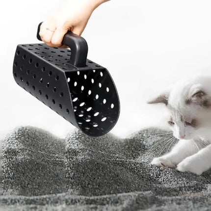 2PCS Cat Litter Scoop Durable Plastic Cleaning Shovel Kitty Box Waste Removal - Commercial > Commercial Others >