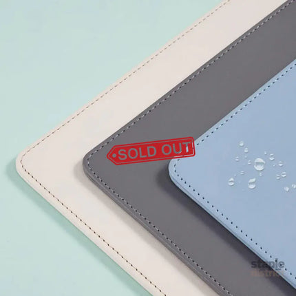 2pcs Leather Clipboard Conference File Holder Hotel Menu Pad Durable Board Clip - Cream - Commercial > Commercial