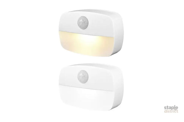 2PCS LED Motion Sensor Night Light Battery Powered Closet Stair Light - Home & Garden > Lighting > Night Lights &