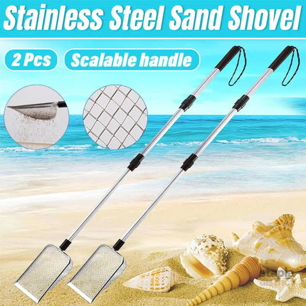 2pcs Long Handle Pet Litter Scoop Climbing Chicken Beach Scoop for Cats Dogs - Commercial > Commercial Others >