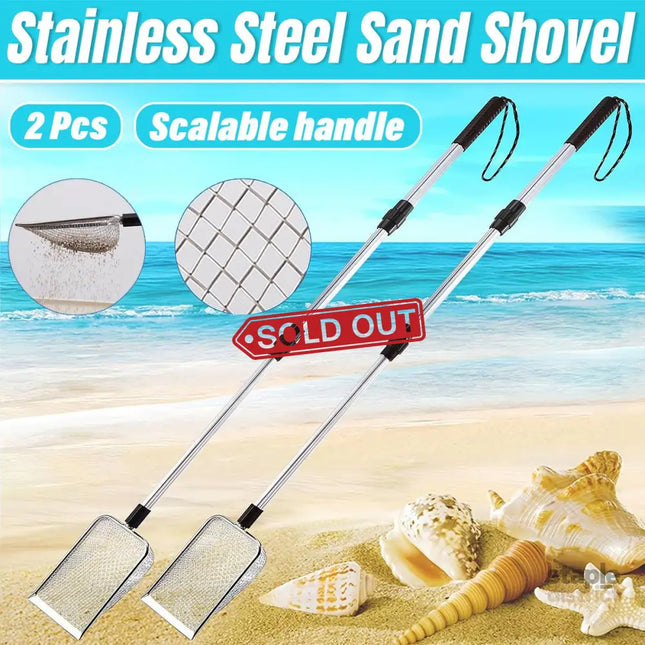 2pcs Long Handle Pet Litter Scoop Climbing Chicken Beach Scoop for Cats Dogs - Commercial > Commercial Others >