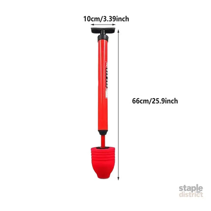 2PCS Toilet Plunger Vacuum Pump Powerful Clog Remover Sewer Drain Unclogging Tool - Commercial > Commercial Others >