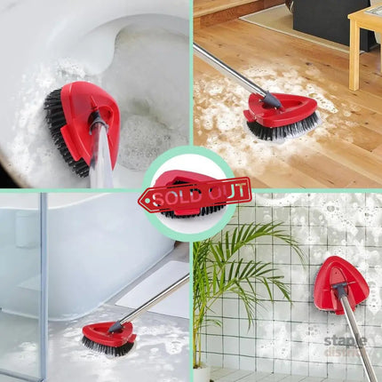 2PCS Triangle Rotating Mop Head Replacement Floor Brush Universal Cleaning Mop - Commercial > Commercial Others >