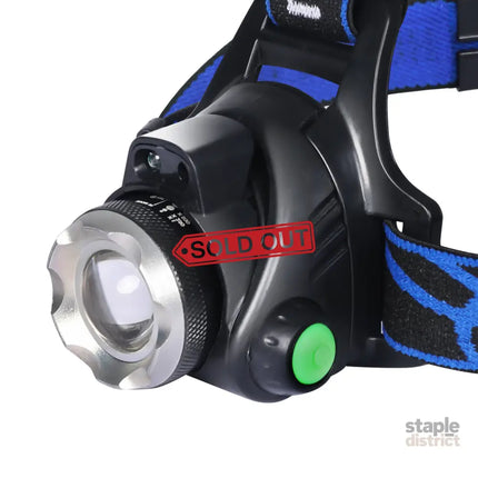 2x 500LM LED Headlamp Headlight Flashlight-2018816698240602115