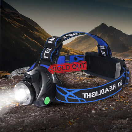 2x 500LM LED Headlamp Headlight Flashlight-2018816698240602118