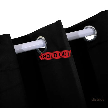 2x Blockout Curtains Panels 3 Layers Black-2029387283551096837