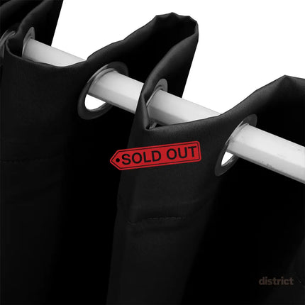 2x Blockout Curtains Panels 3 Layers Black-2029387283551096835