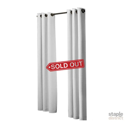 2x Blockout Curtains Panels 3 Layers Grey-2018816678464458753