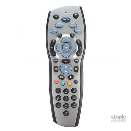 2x Tooleroo PayTV Remote Control Compatible with Foxtel MYSTAR SKY NZ - Silver - Appliances > TV > TVs & Accessories