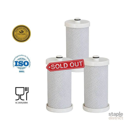 3 Pack Fridge Water Filter Cartridges RWF2300A RFC2300A For Frigidaire WF1CB Kenmore - Appliances > Kitchen Appliances
