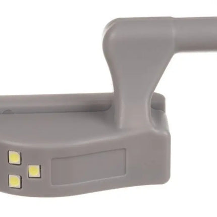 3-pack Universal LED Hinge Sensor Light for Cabinet Wardrobe Kitchen Night Light Grey - Home & Garden > Lighting >