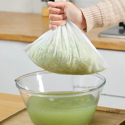 3 pieces - Filter bags - Brew filter bags - Brew bags - Filter Mesh Bags - Strainer cloth - Drawstring filter bags