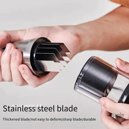 304 Stainless Steel Garlic Press Crusher Manual Garlic Mincer Kitchen Tool - Appliances > Kitchen Appliances > Food