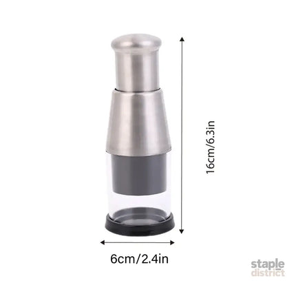 304 Stainless Steel Garlic Press Crusher Manual Garlic Mincer Kitchen Tool - Appliances > Kitchen Appliances > Food
