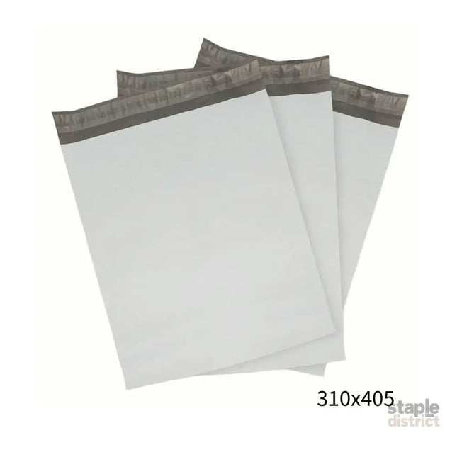 310x405mm White Poly Mailer – Self-Sealing Shipping Bag 100 Pack-2050056863436902401