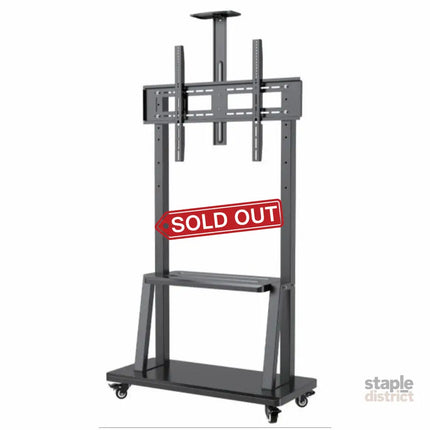 32’’ -100’’ Heavy Duty Floor TV Stand TV Cart Trolley Height Adjustable Mount Bracket - Appliances > TV > TVs &