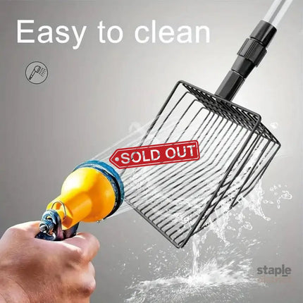 3in1 Chicken Coop Cleaning Scoop Poop Picker Tool for Waste Removal Durable Use - Commercial > Commercial Others >