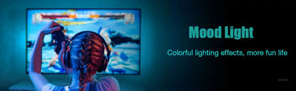 3M LED Strip Lights Rope Light for TV Gaming and Computer (Lights Strip App with Remote Control) - Appliances > TV >
