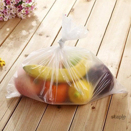 4 Produce Rolls Bags Heavy Duty Food Grade Freezer Supermarket Bag Gusset - Home & Garden > Kitchenware > Food Storage