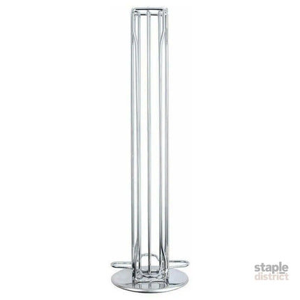 40 Capsules Rotating Coffee Pod Holder Rack for Nespresso Chrome Countertop Stand - Appliances > Kitchen Appliances >