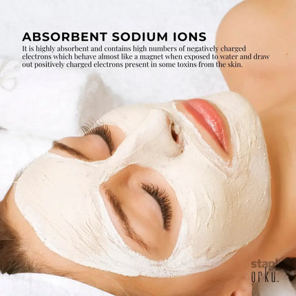 400g Organic Sodium Bentonite Clay Powder - Cosmetic Montmorillonite - Commercial > Commercial Others > Retail