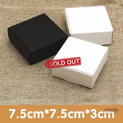 40x Paper Wedding Favour Boxes Party Favour Cookie Candy Soap Bomboniere boxes - White - Commercial > Packaging >