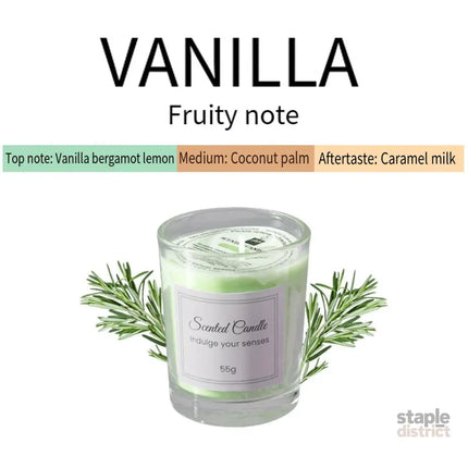 4Pcs Aroma Candles Smokeless Glass Scented Candles Gift Set for Relaxation - Appliances > Aroma Diffusers & Humidifiers