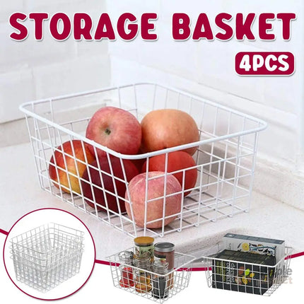 4pcs Fruit Basket Storage Baskets for Kitchen Organization Home Storage Solution - Baby & Kids > Kid’s Furniture > Toy