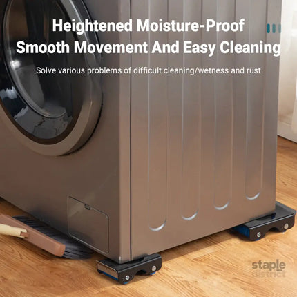 4pcs Movable Washing Machine Stand Furniture Moving Bracket Appliance Roller - Appliances > Washers Dryers & Irons >
