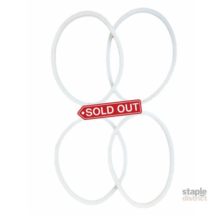 4x For Nutribullet Rubber White Seal - Gasket Ring For Old Models 600W Only - Appliances > Kitchen Appliances > Food