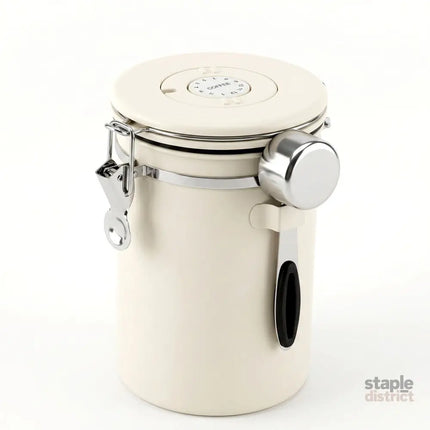 5-Star Chef 1.8L Stainless Steel Coffee Bean Storage Container Coffee Canister - Appliances > Kitchen Appliances >