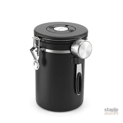 5-Star Chef 1.8L Stainless Steel Coffee Bean Storage Container Coffee Canister - Appliances > Kitchen Appliances >