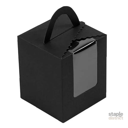 50 Pack Premium Cupcake Boxes with Window Thickened Cardboard Muffin Holders - Green - Commercial > Packaging > Postage