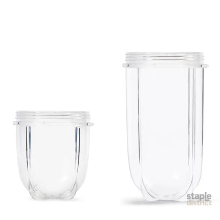 500ml Tall Cup + Short Cup Replacement Compatible with Magic Bullet Cross Blade - Appliances > Kitchen Appliances >