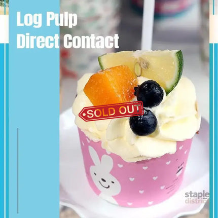 500pcs Colorful Cupcake Muffin Baking Cups Greaseproof Nonstick Paper Liners - Cupcake-500pcs-LSFTN - Commercial >