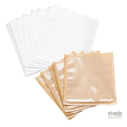 500PCS Transparent Food Greaseproof Bag Sandwich Donut Bread Packaging Pouch - Cowhide 21X25CM - Commercial > Packaging