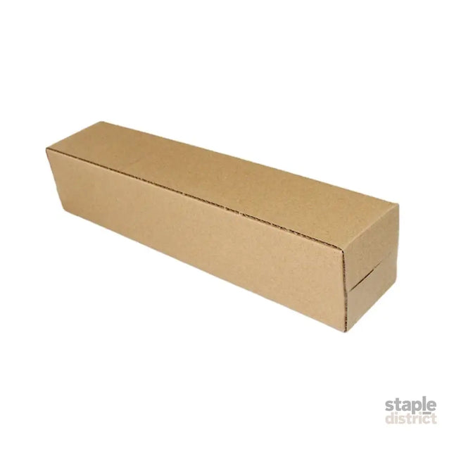 50pcs Long Strip Carton Flat Square Durable Shipping Boxes for Packaging Storage - 6.5cm x 6.5cm x 28cm - Commercial >