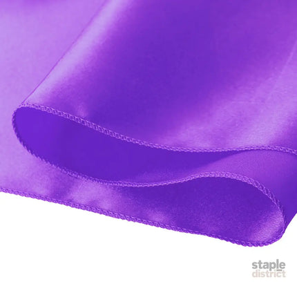 50x Satin Chair Sashes Cloth Cover Wedding Lavender-2018816776787333123