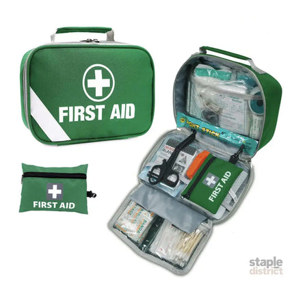 516 Pcs Premium 2‑in‑1 Emergency First Aid Kit – ARTG Registered Australia Compact Design - Health & Beauty > Health &